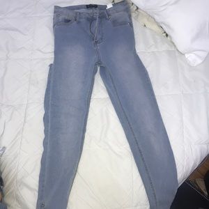 Prettylittlething butt bum ripped distressed jeans